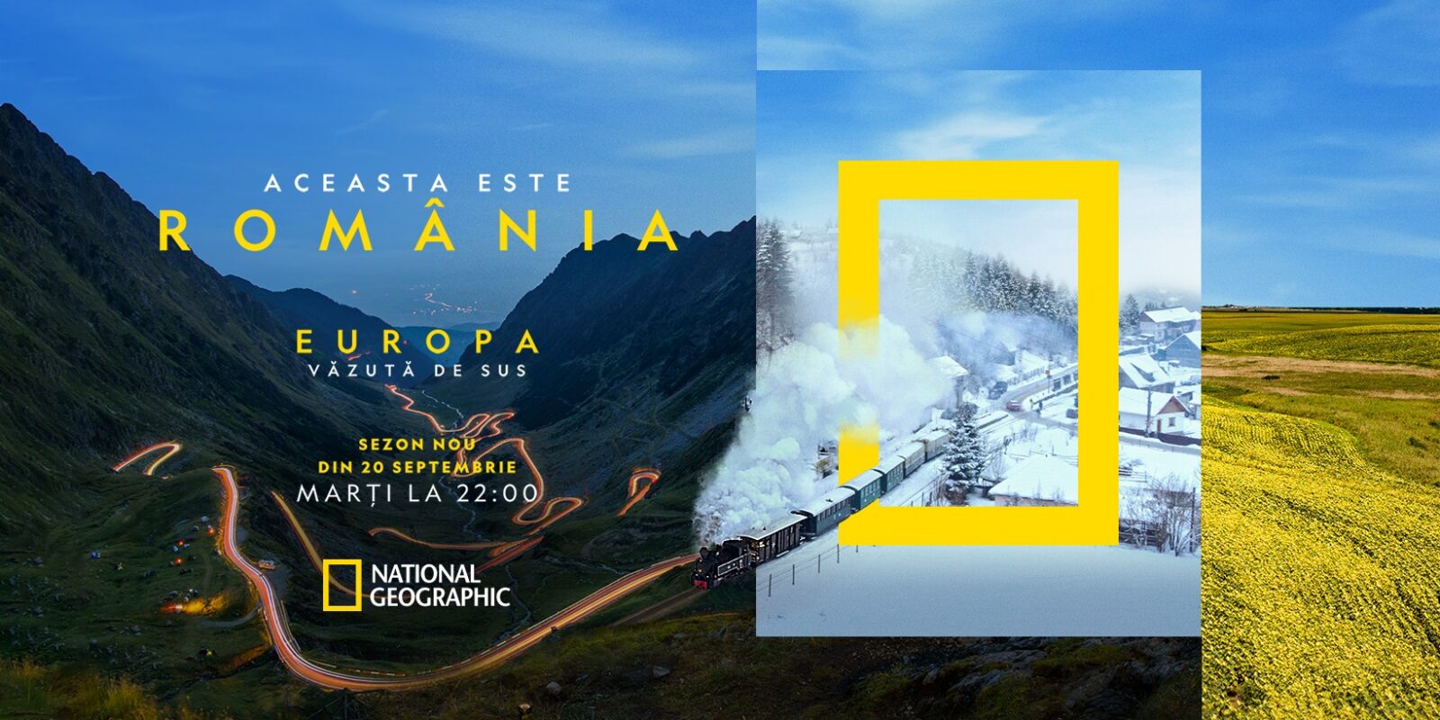 National Geographic Europa văzută de sus –  România